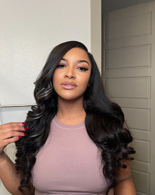 Virgin Brazilian Loose Wave 4” x 4” Standard Lace Closure